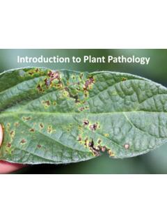 Introduction to Plant Pathology - Integrated Pest …