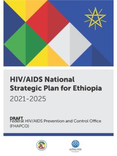 HIV/AIDS National Strategic Plan for Ethiopia 2021-2025