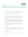 A technical summary of Euro 6/VI vehicle emission standards