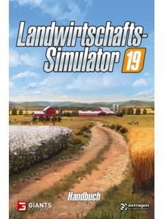 Handbuch - Farming Simulator
