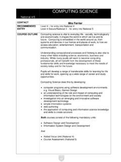higher computing science assignment 2020
