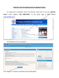 Member Registration Portal (link: http://members