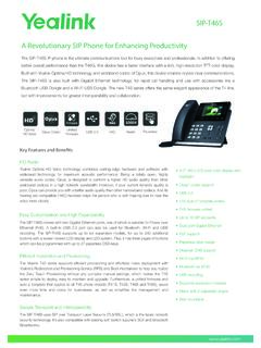 SIP-T46S A Revolutionary SIP Phone for Enhancing Productivity
