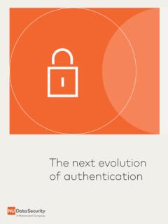 The next evolution of authentication - NuData Security