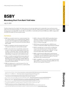 BSBY Fact Sheet