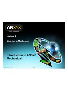 Introduction to ANSYSIntroduction to ANSYS …