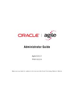 Administrator Guide - Oracle Technology Network