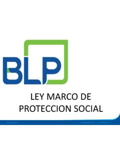 LEY MARCO DE PROTECCION SOCIAL - ccichonduras.org