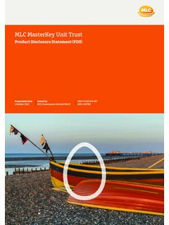 MLC MasterKey Unit Trust