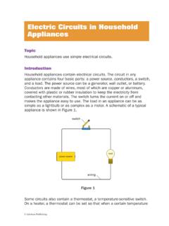 Electric Circuits in Household Appliances - fofweb.com