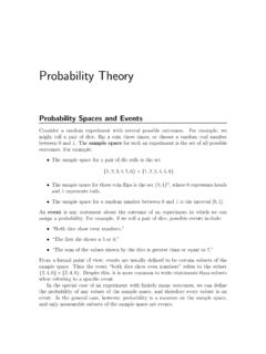 Probability Theory - Bard College