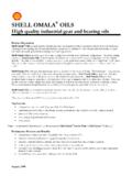 SHELL OMALA OILS - F&amp;L Petroleum Products