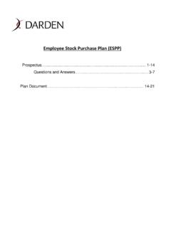 Employee Stock Purchase Plan (ESPP)