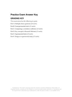 Practice Exam Answer Key - WikiEducator