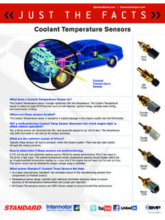 Coolant Temperature Sensors - Standard