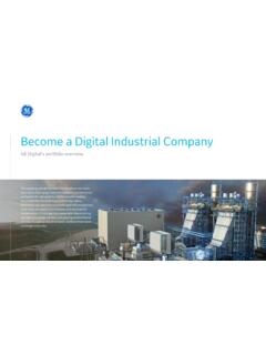 Become a Digital Industrial Company - Imagination …
