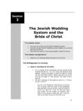 The Jewish Wedding System and the Bride of Christ