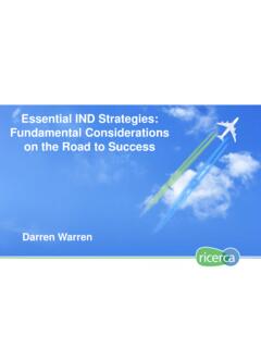 Essential IND Strategies: Fundamental Considerations on ...
