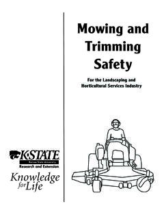 Mowing and Trimming Safety - Occupational Safety and ...