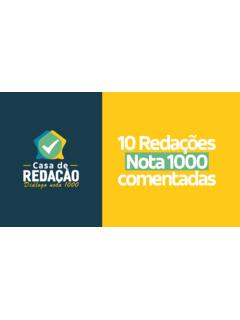 10 Reda&#231;&#245;es Nota 1000