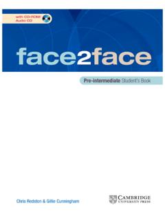 with CD–ROM/ Audio CD face2face - Hampson