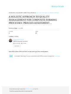 A HOLISTIC APPROACH TO QUALITY MANAGEMENT FOR …