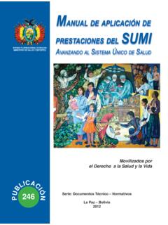 MANUAL DE PRESTACIONES - Biblioteca Virtual de Salud …