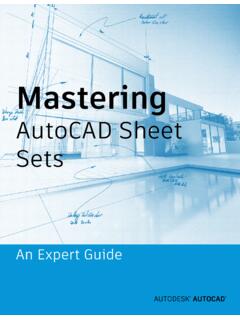 Mastering AutoCAD Sheet Sets - damassets.autodesk.net