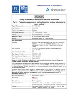 TEST REPORT IEC 60335-2-96 Safety of household …
