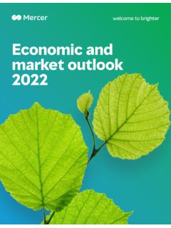 Economic and market outlook 2022 - mercer.com