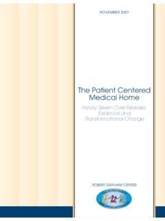 The Patient Centered Medical Home - American Academy of ...