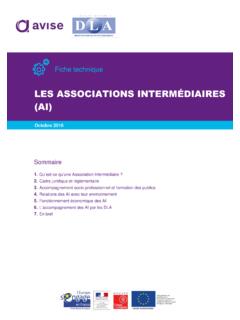 LES ASSOCIATIONS INTERM&#201;DIAIRES (AI)
