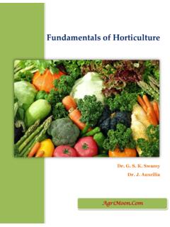 Fundamentals of Horticulture - AgriMoon