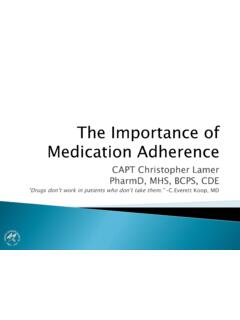 The Importance of Medication Adherence