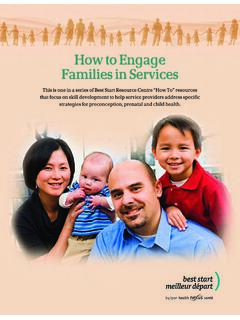 How to Engage Families in Services - Best Start