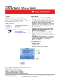 EnDat 2.2 System Reference Design - Texas Instruments