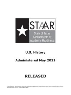U.S. History Administered May