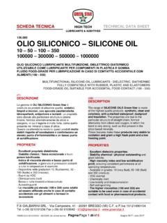 136.080 OLIO SILICONICO SILICONE OIL - greenstar.it