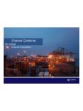 Chennai Container Terminal - DP World