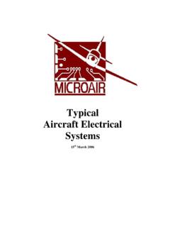 typical sport aircraft electrical systems - Microair