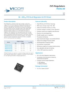 Cool-Power ZVS Switching Regulators PI354x-00