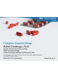 Complex Generic Drugs - Home page | Association …
