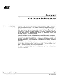 AVR Assembler User Guide - GitLab
