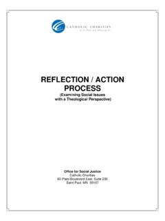 REFLECTION / ACTION PROCESS - Donate Volunteer Advocate