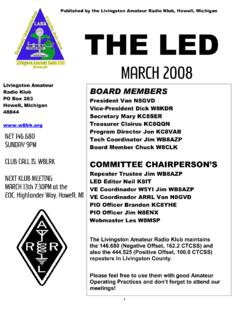 MARCH 2008 LARK LED - w8lrk.org
