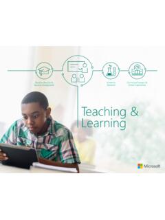 Teaching &amp; Learning