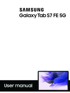 Samsung Galaxy Tab S7 FE 5G T730 T738 User Manual
