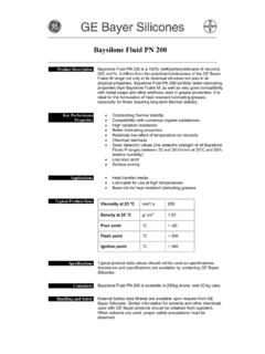 Baysilone Fluid PN 200 - DC Products