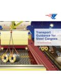 Transport Guidance for Steel Cargoes - The …