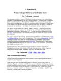 A Timeline of Women's Legal History in the United States ...